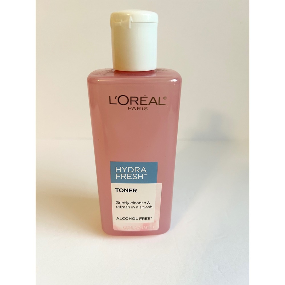 L'Oreal Paris Hydra Fresh Toner Alcohol Free 8.5 fl oz Refreshing Face Toner